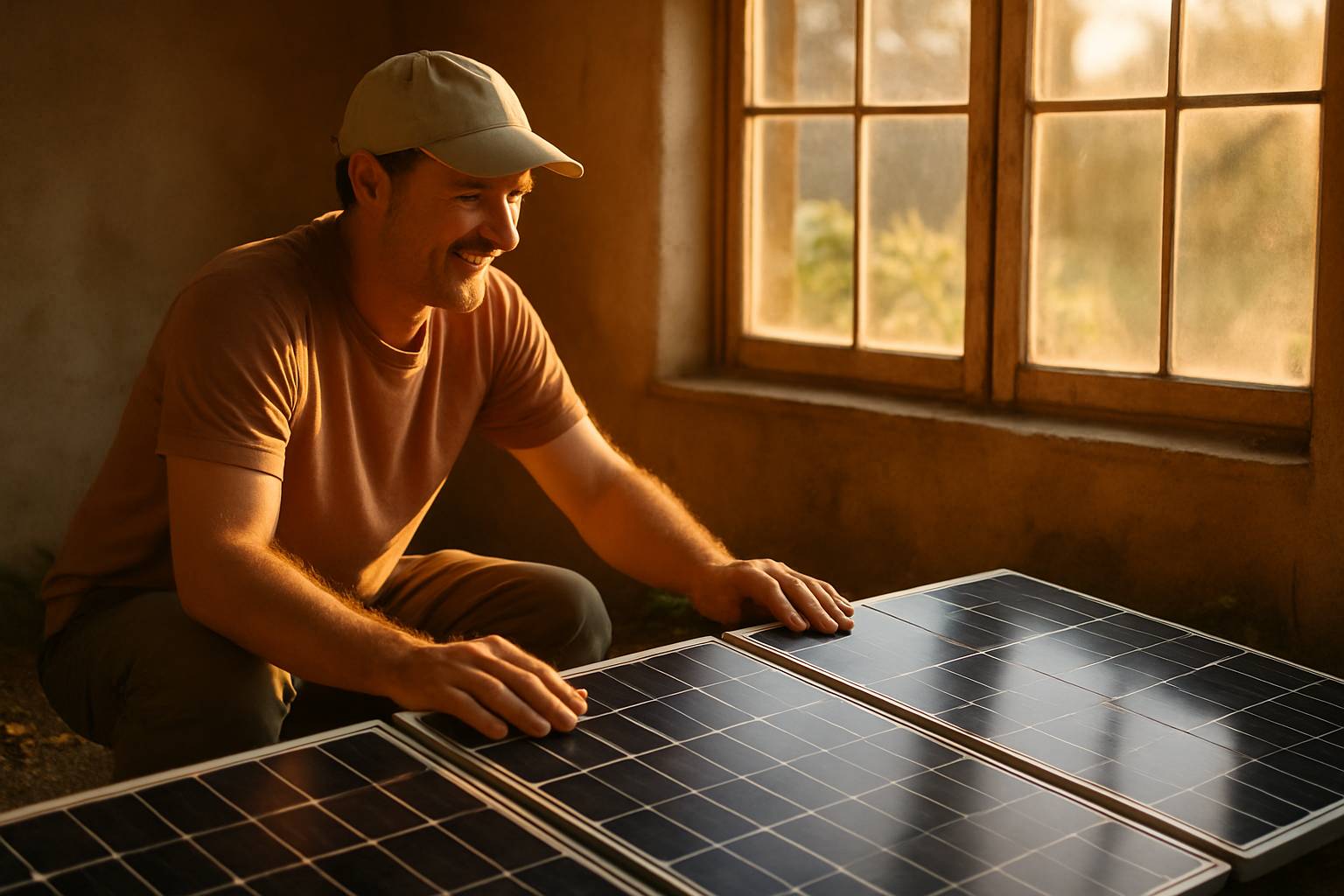 Installer ses panneaux au sol : avantages et inconvénients